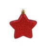 Boom decoratie onbreekbaar rood 40 stuks