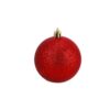 Boom decoratie onbreekbaar rood 40 stuks