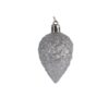 Boom decoratie onbreekbaar zilver 40 stuks