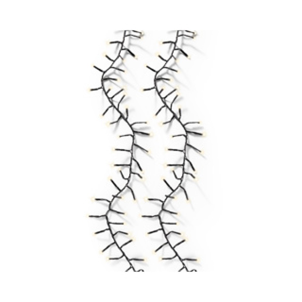 LED excellent lights pvc 8 functie twinkel effect buitenL.1000cm - Afbeelding 2