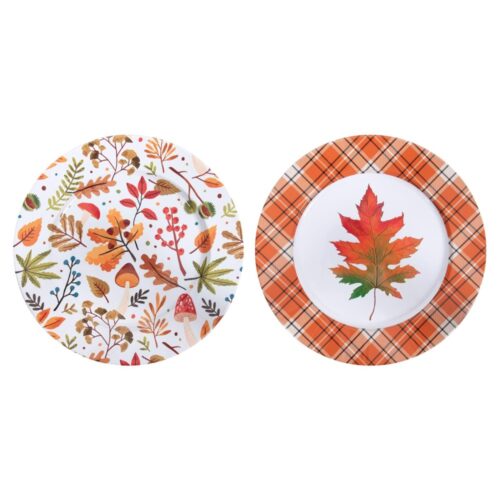 Onderbord Ø28 "herfstblad" 2ass (assortiment – willekeurige uitvoering)