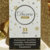 Kerstballen polystyreen shiny, matt, glitter mix dia8cm