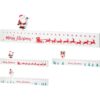Advent Kalender 40Cm Wit 3Ass (assortiment – willekeurige uitvoering)