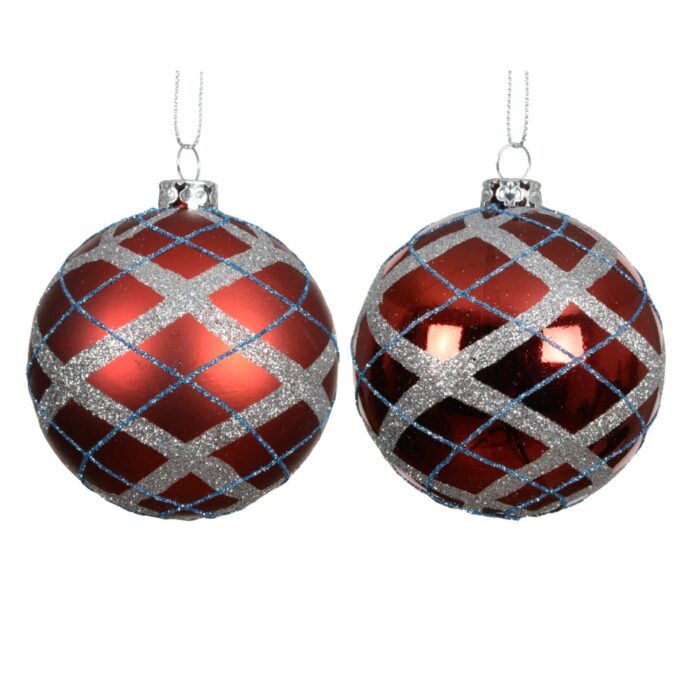 Kerstbal pp 2col assdia8cm