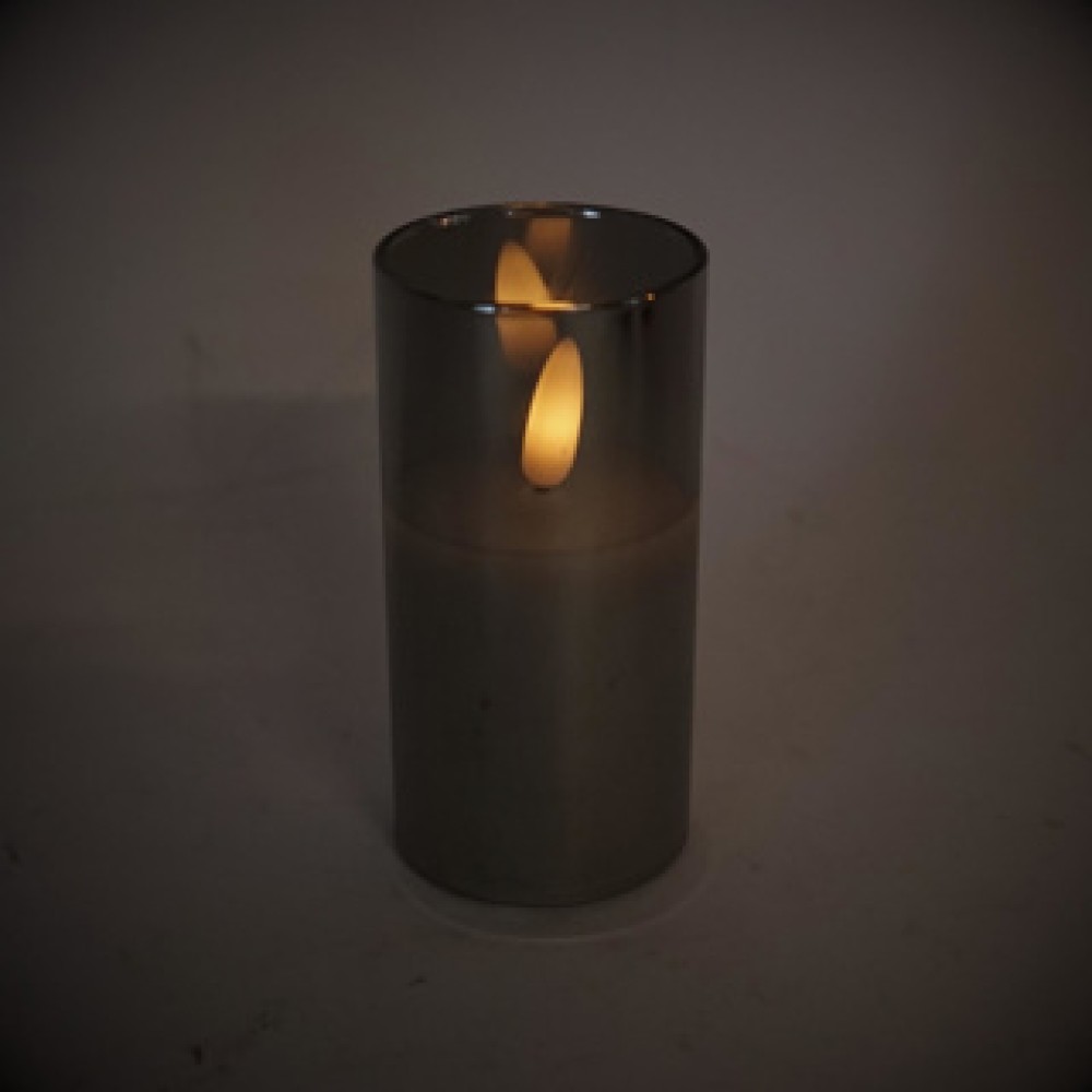 Led kaars timer op batterij 10 cm - Afbeelding 3