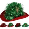 Cowboy Hoed Met Kerstboom 4Ass (assortiment – willekeurige uitvoering)