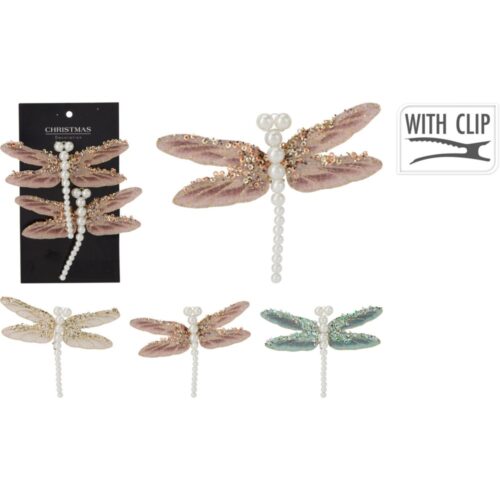 Libel Met Klip 13Cm 3Ass (assortiment – willekeurige uitvoering)