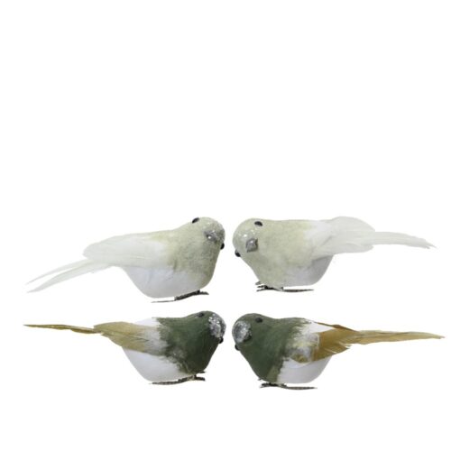 Vogel foam op clip 2col assL.3.5cm x W.10cm x  H.3.5cm