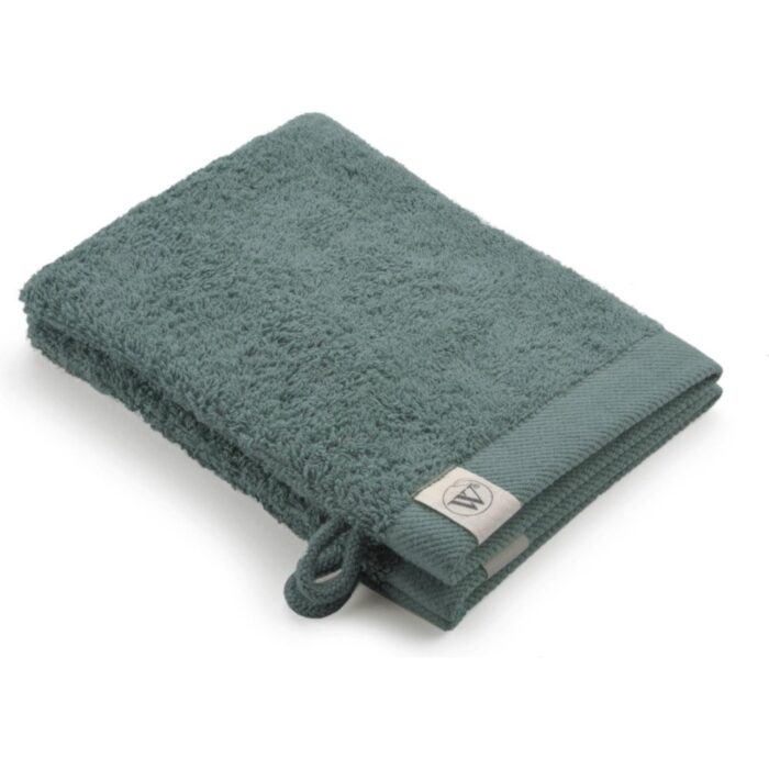 Walra Washand Remade Cotton Dark Green 2x 16x21