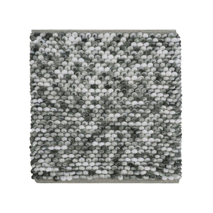 Toiletmat dark grey 60 x 60 cm caorle