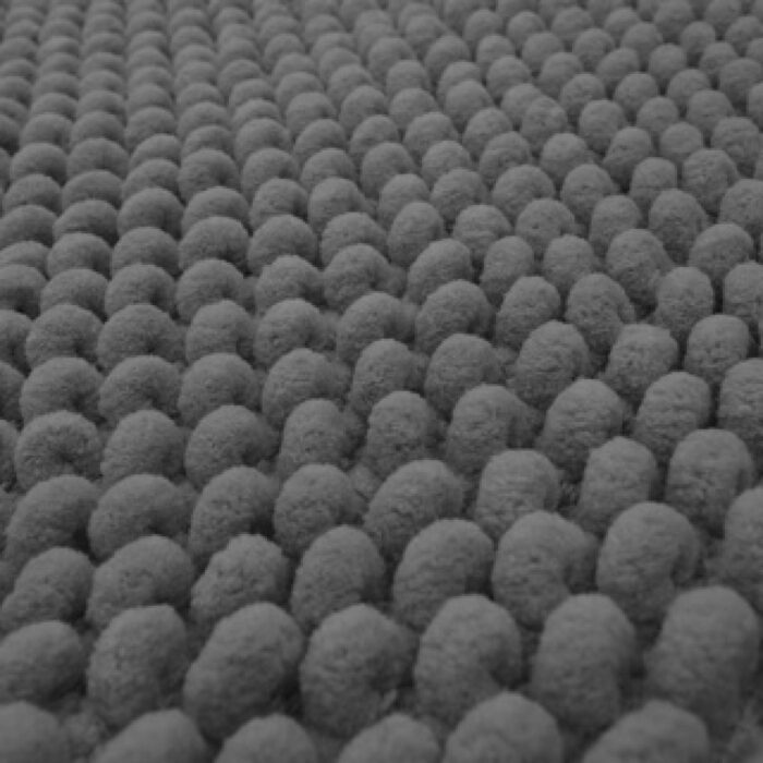 Toiletmat grey 60x60cm caorle - Afbeelding 2