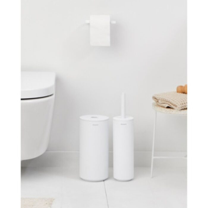 Brabantia MindSet toiletaccessoires, set van 3  Mineral Fresh White - Afbeelding 2