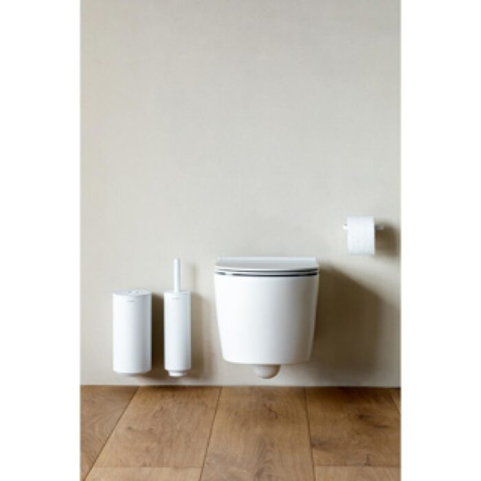 Brabantia MindSet toiletaccessoires, set van 3  Mineral Fresh White - Afbeelding 4