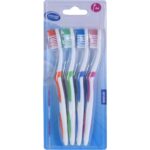 Tandenborstel set van 4 stuks