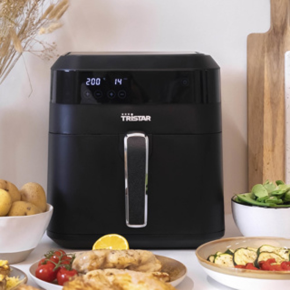 Tristar hetelucht friteuse xxl 6l 1700w - Afbeelding 3