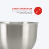 Bourgini classic kitchen chef 4,5l red
