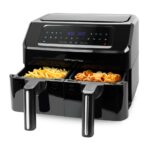 Emerio heteluchtfriteuse dubbel 2x3,6l af-130376.1