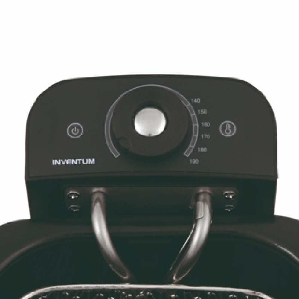 Inventum friteuse dubbel 2x2,5 liter zwart 1800 watt - Afbeelding 3