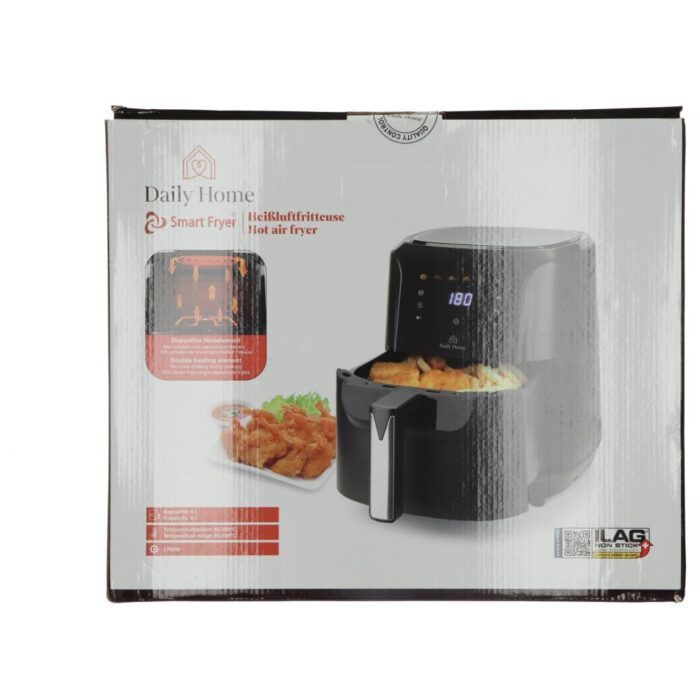 Daily home hetelucht friteuse 6 liter