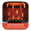 Daily home hetelucht friteuse 6 liter