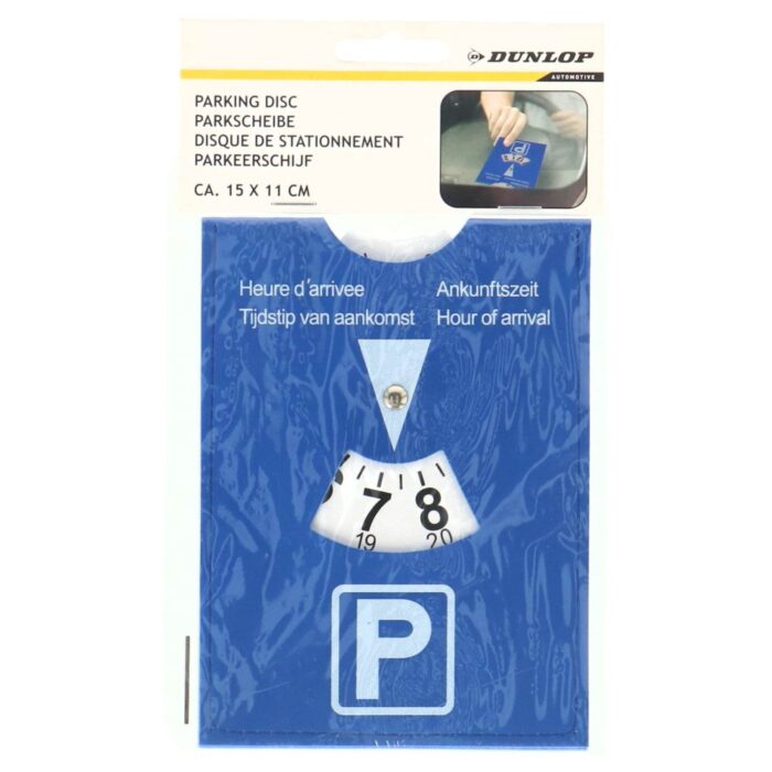 Parkeerschijf blauw 15 cm