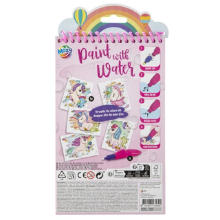 Schilderen met Water 5 Pagina's Inclusief Pen 2 As - Afbeelding 3