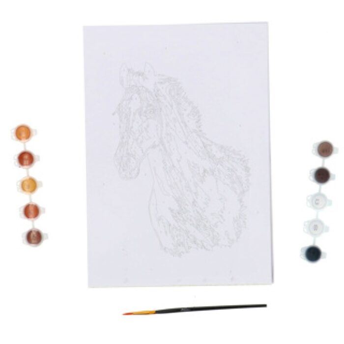 Schilderen op nummer paard - Afbeelding 3