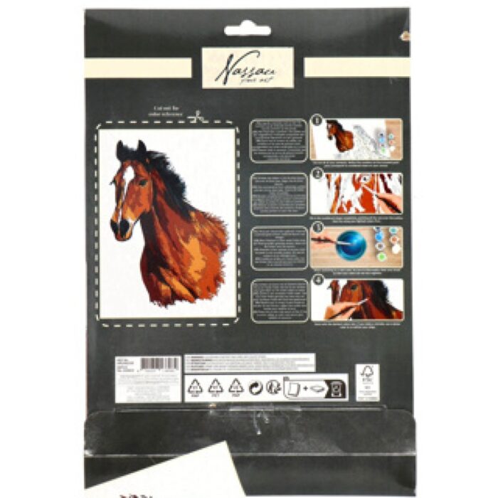 Schilderen op nummer paard - Afbeelding 5