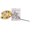 Ravensburger Creart Schilderen op nummer slapende  poezen glitter