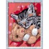 Ravensburger Creart vredige poes schilderen op nummer