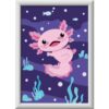Ravensburger Creart axolotl schilderen op nummer