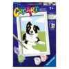 Ravensburger Creart schilderen op nummer border  collie