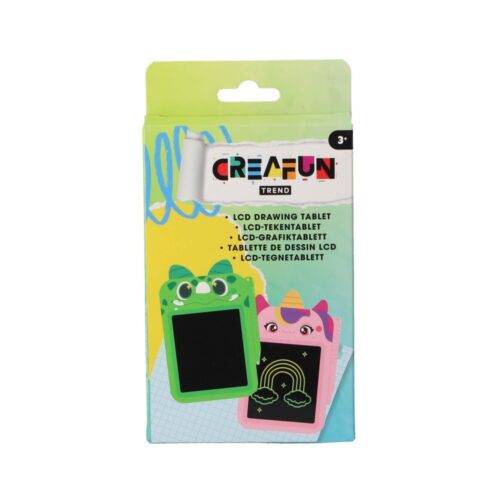 Creafun trend lcd tekenbord fun 15 cm 6 assorti (assortiment – willekeurige uitvoering)