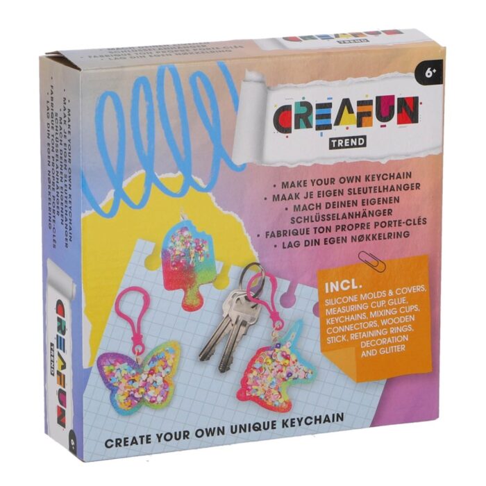 Creafun Trend sleutelhanger versieren
