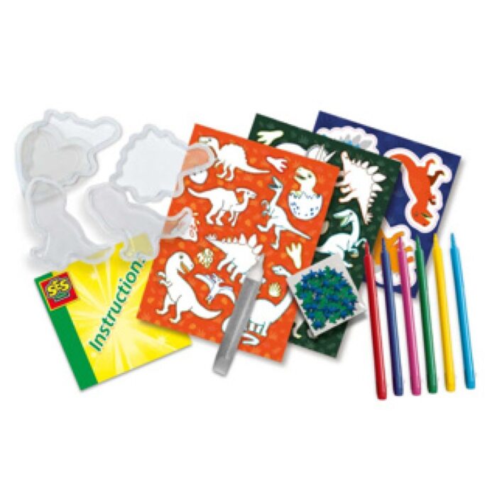 SES dino stickers maken - Afbeelding 2