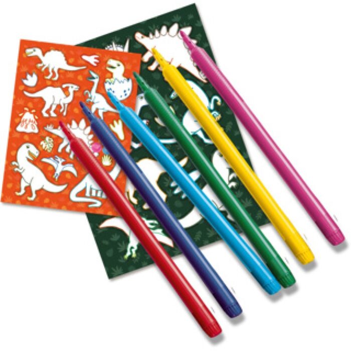 SES dino stickers maken - Afbeelding 5