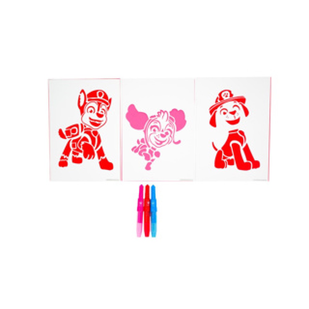 Paw Patrol Spray Pen Set In A4 Enveloppe - Afbeelding 2