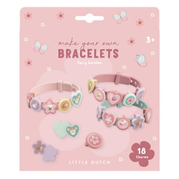 Little Dutch schuifarmbanden bedels Fairy Garden - Afbeelding 2