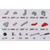 Constructieset voertuigen metaal 4 assorti (assortiment – willekeurige uitvoering)