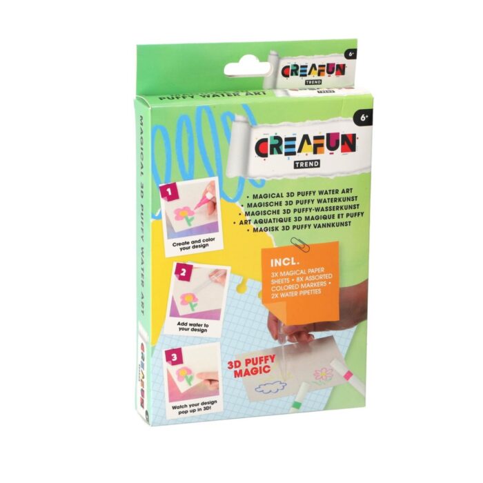 Creafun Trend magische 3d puffy waterkunst