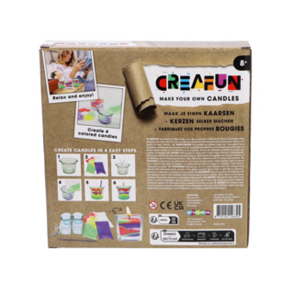Creafun Hobbyset Maak Je Eigen Kaarsen - Afbeelding 2