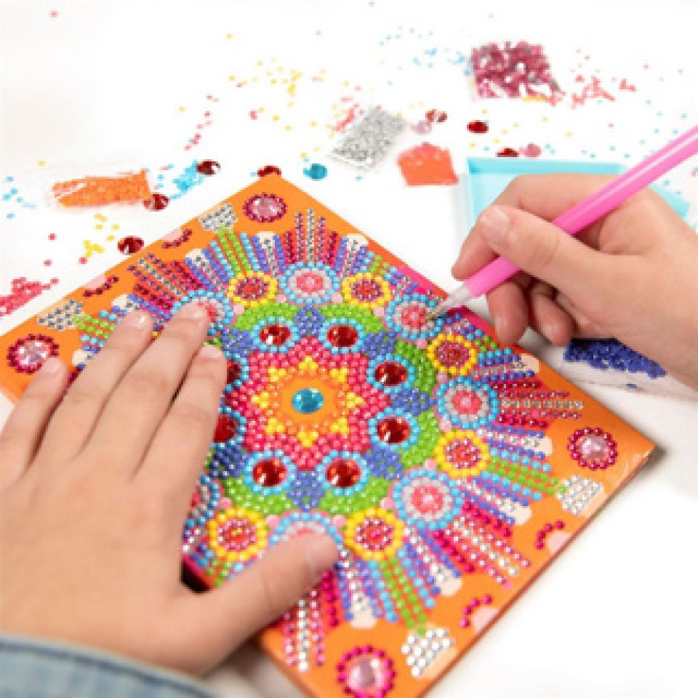 Totum diamond painting notitieboek mandala - Afbeelding 5