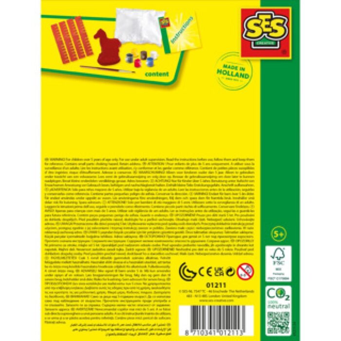 SES Gips Gieten Paard - Afbeelding 5