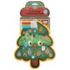 Kleurboek kerstboom 20 pagina's 30 cm met stickers
