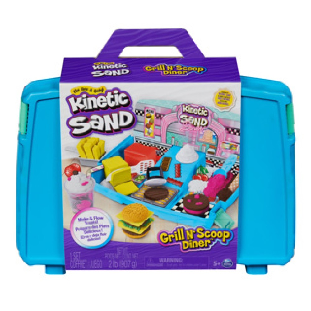 Kinetic Sand Snackbar Folding Sand Box - Afbeelding 2