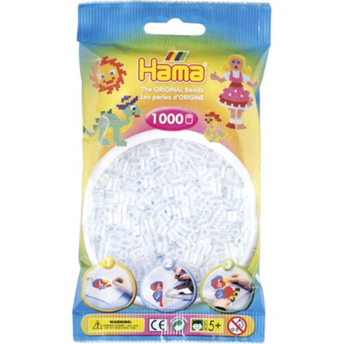 Hama Strijkkralen 1000 Stuks Doorzichtig