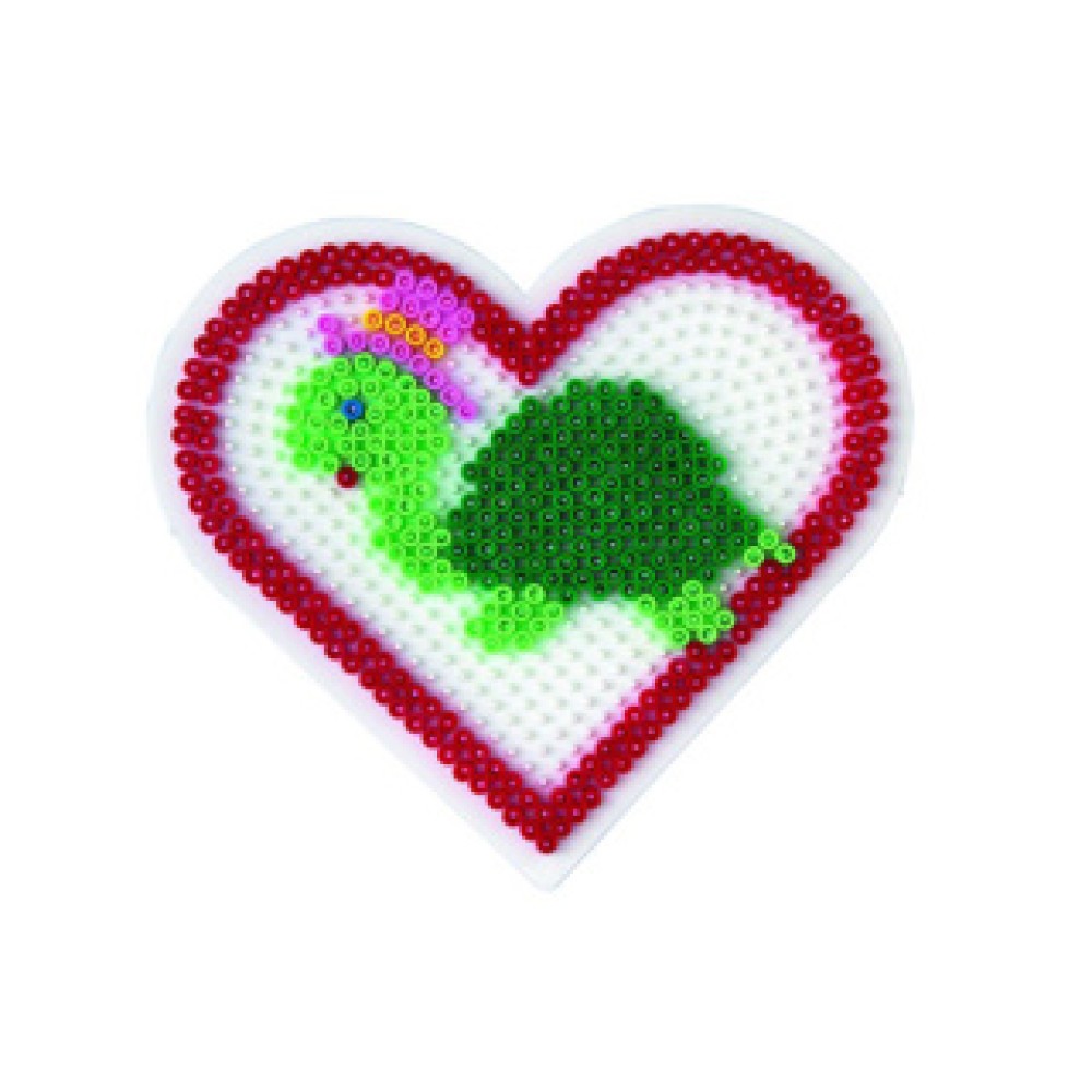 Hama Strijkkralen Grondplaat Hart Groot - Afbeelding 3