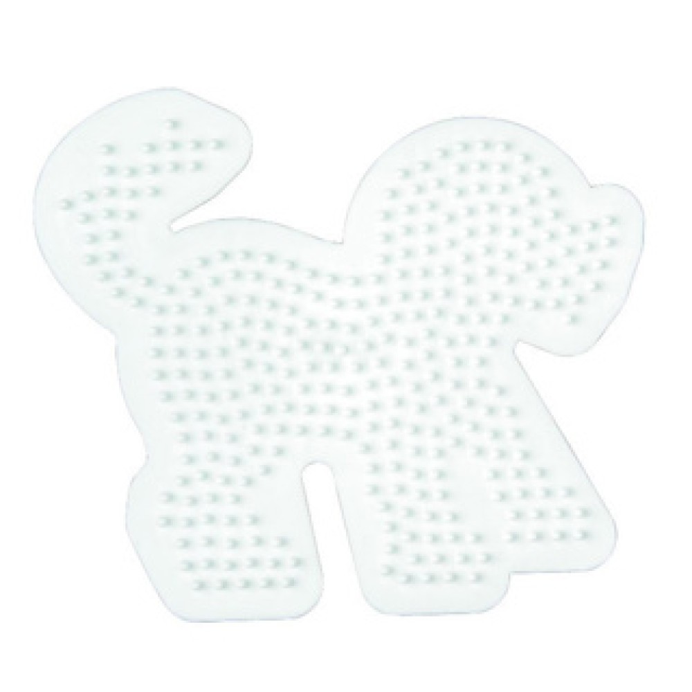 Hama Strijkkralen Grondplaat Hond 1 Wit - Afbeelding 2