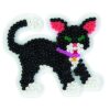 Hama Strijkkralen Grondplaat Kat Wit