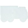 Hama Strijkkralen Grondplaat Truck Wit
